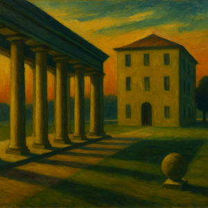 Sunrise, By Rene DeChirico; 1957